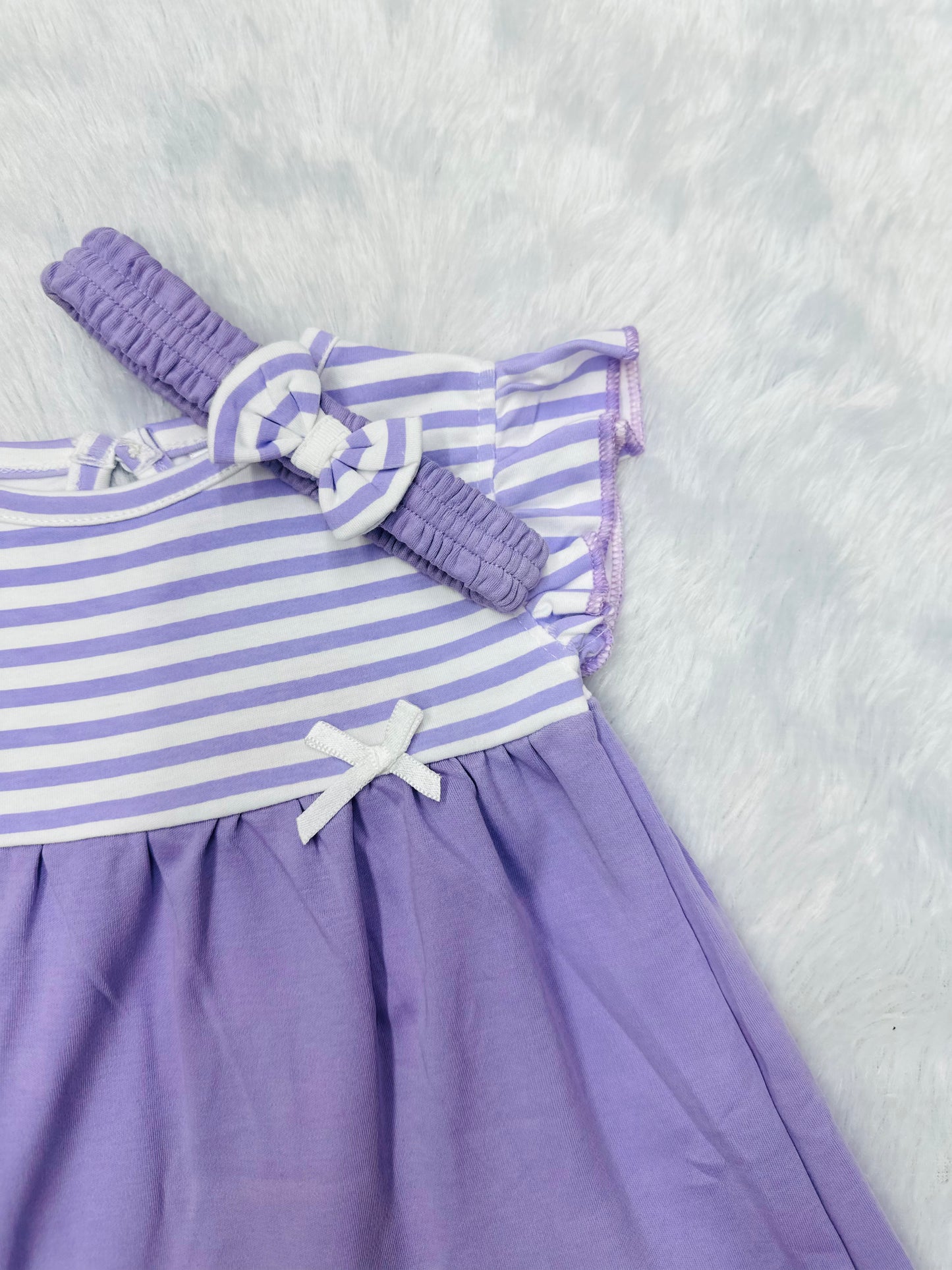 Soft Lavender Princess Frock