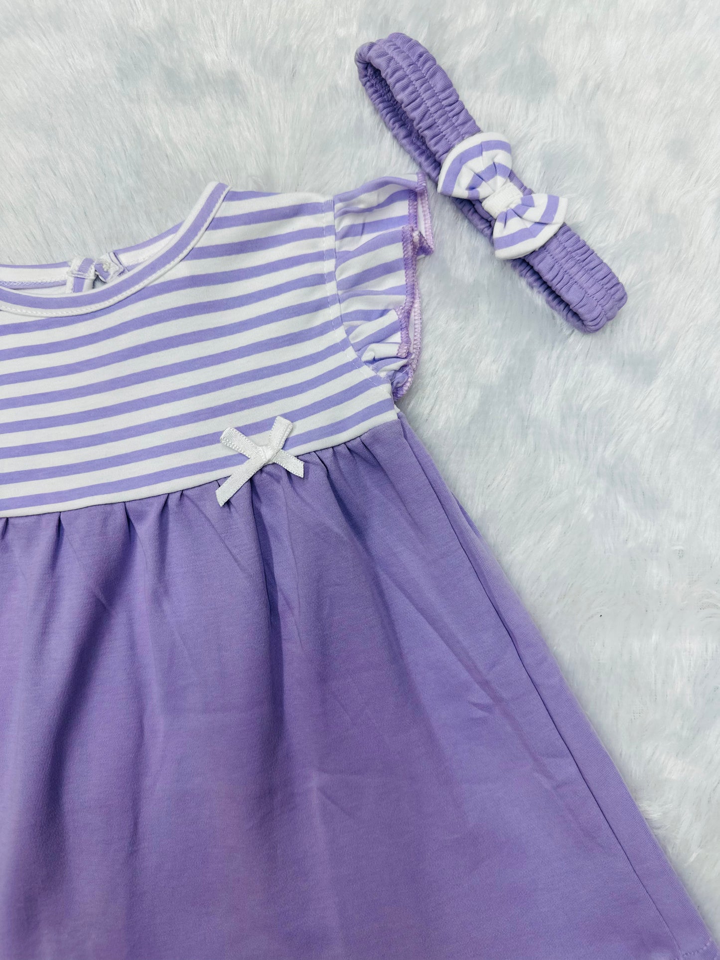 Soft Lavender Princess Frock