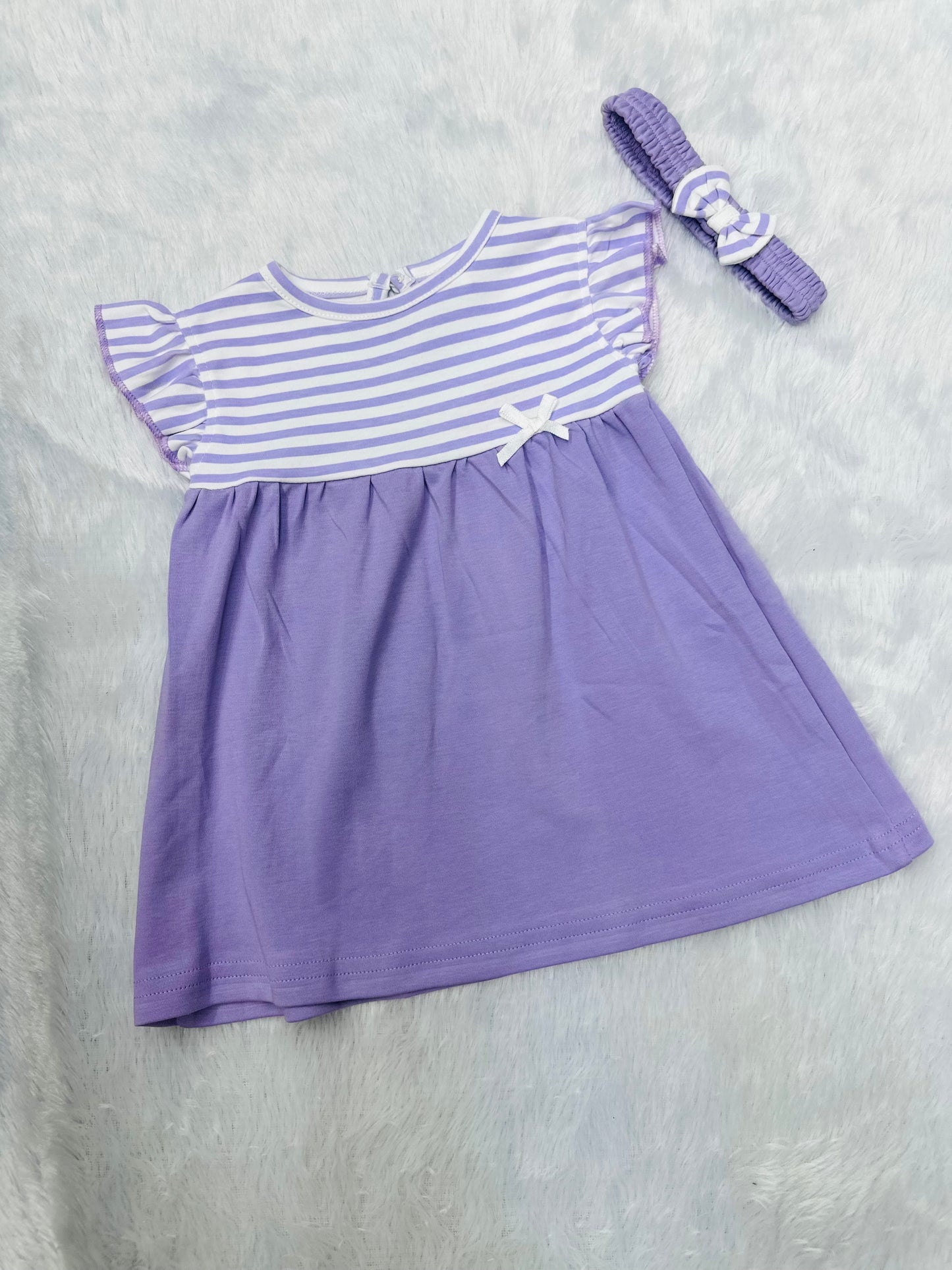 Soft Lavender Princess Frock