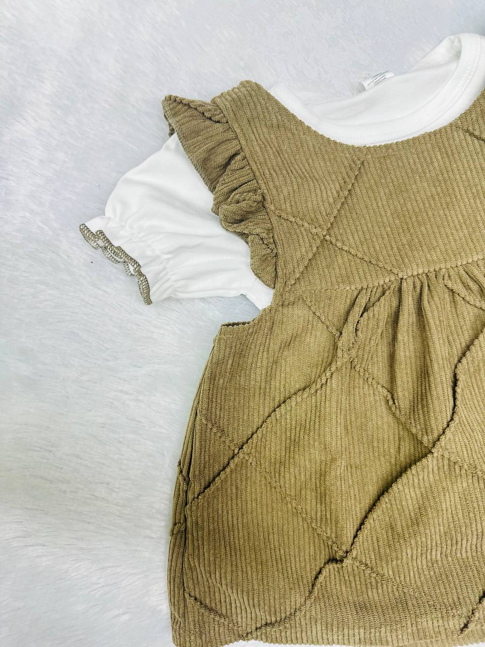Emerald Charm Girls Frock