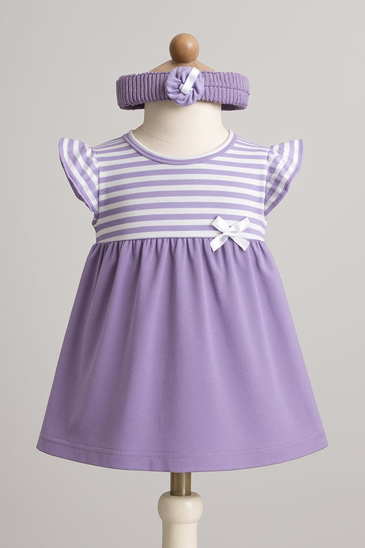 Soft Lavender Princess Frock