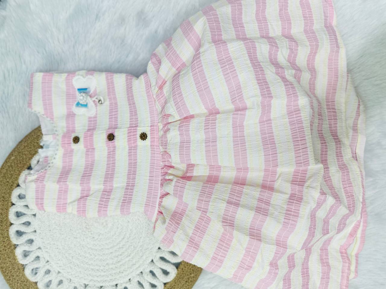 Pink Petal Everyday Cotton Frock