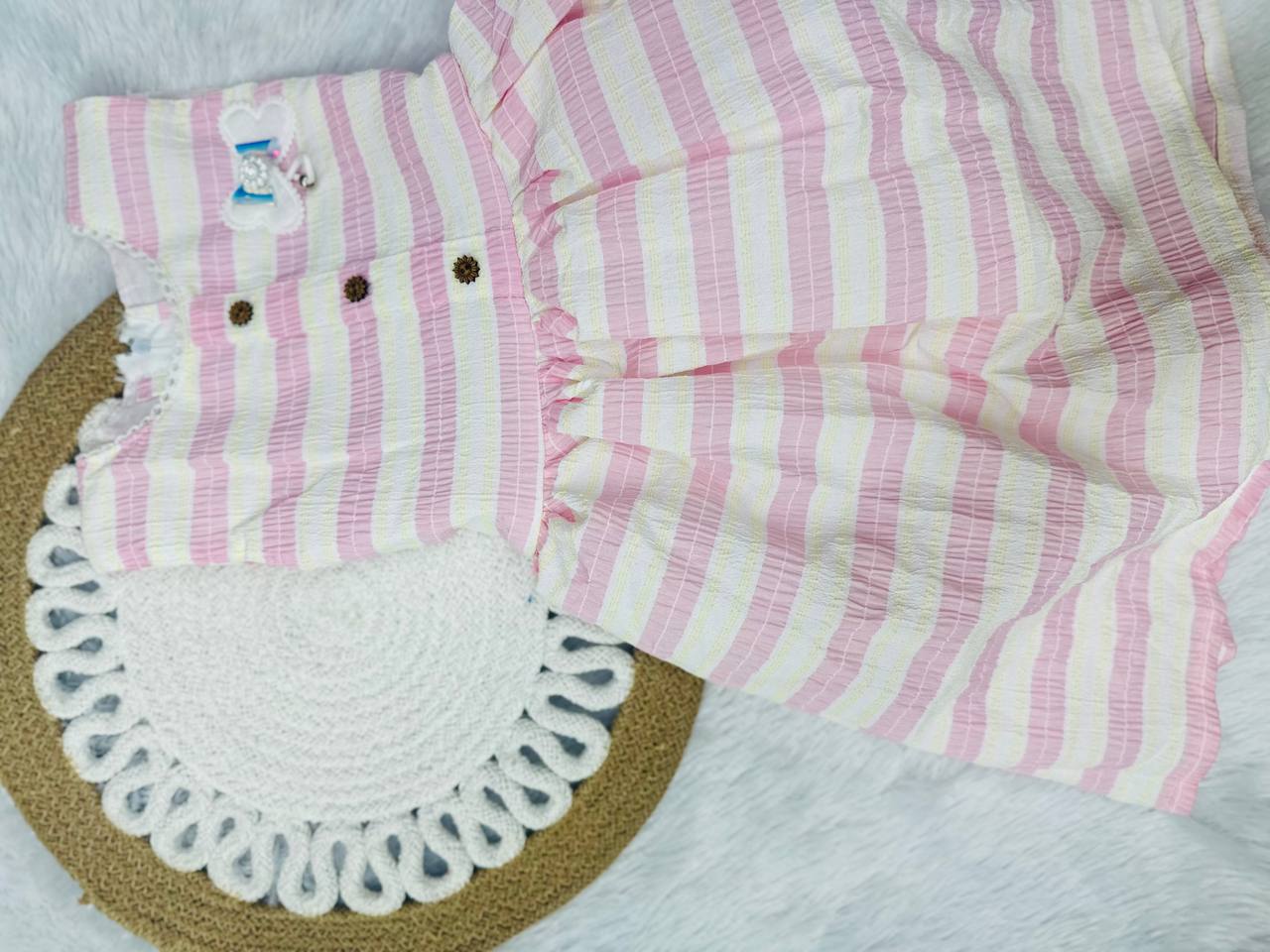 Pink Petal Everyday Cotton Frock