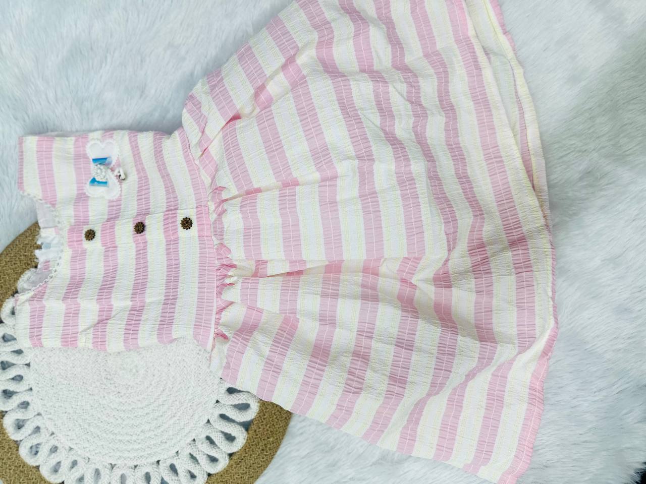 Pink Petal Everyday Cotton Frock