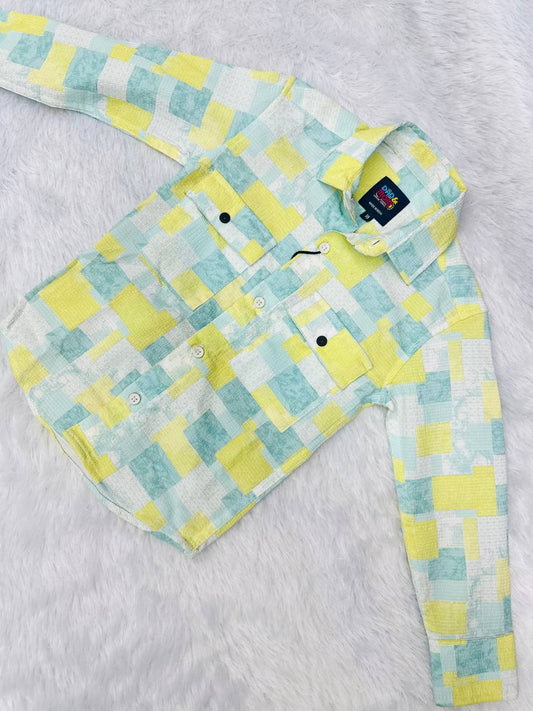 Full sleeve shirt for boys