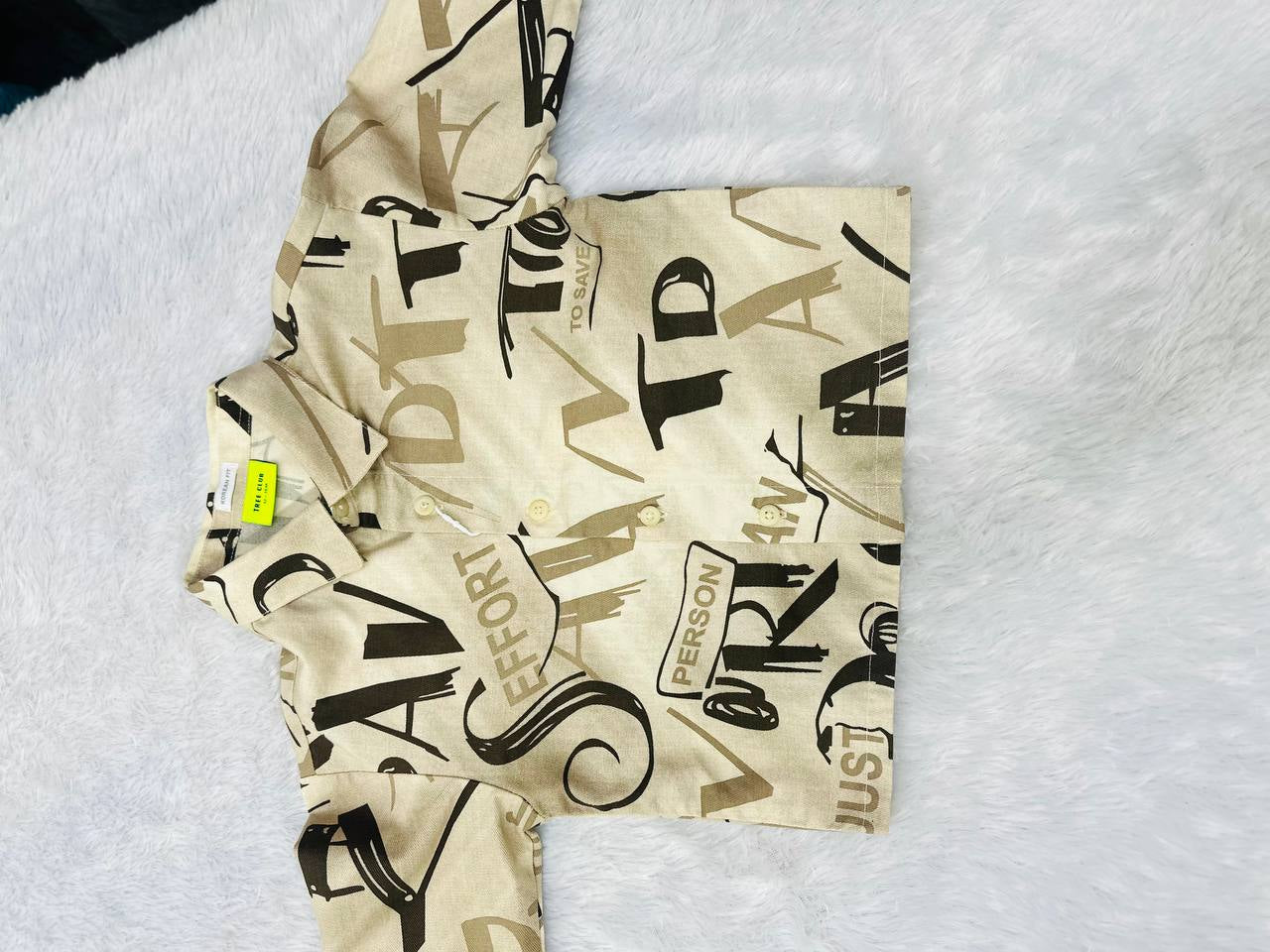 Full sleeve shirt for boys